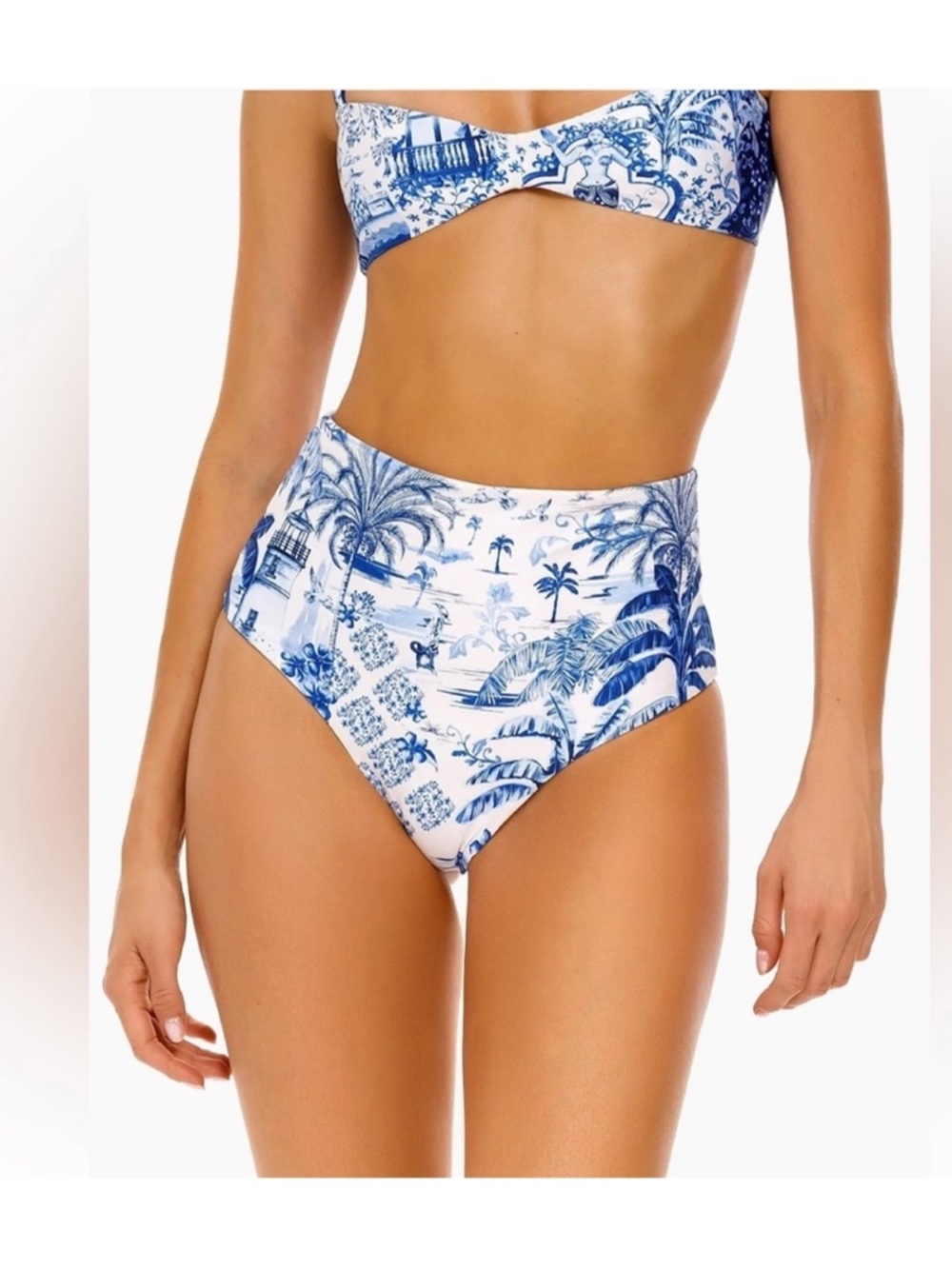 NWT Agua Bendita Alicia Tales Reversible Bikini Bottom - Picture 2 of 12